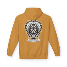 Load image into Gallery viewer, Arrowhead Music hoodie V1black & white