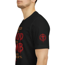 Load image into Gallery viewer, Covered by the Blood of the Lamb Christian T‑Shirt