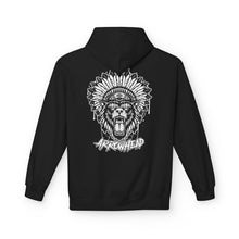 Load image into Gallery viewer, Arrowhead Music hoodie V1black &amp; white
