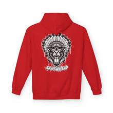 Load image into Gallery viewer, Arrowhead Music hoodie V1black &amp; white
