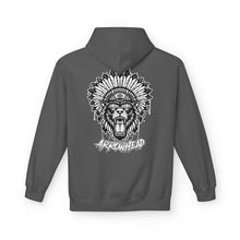 Load image into Gallery viewer, Arrowhead Music hoodie V1black &amp; white
