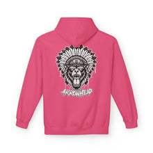Load image into Gallery viewer, Arrowhead Music hoodie V1black &amp; white
